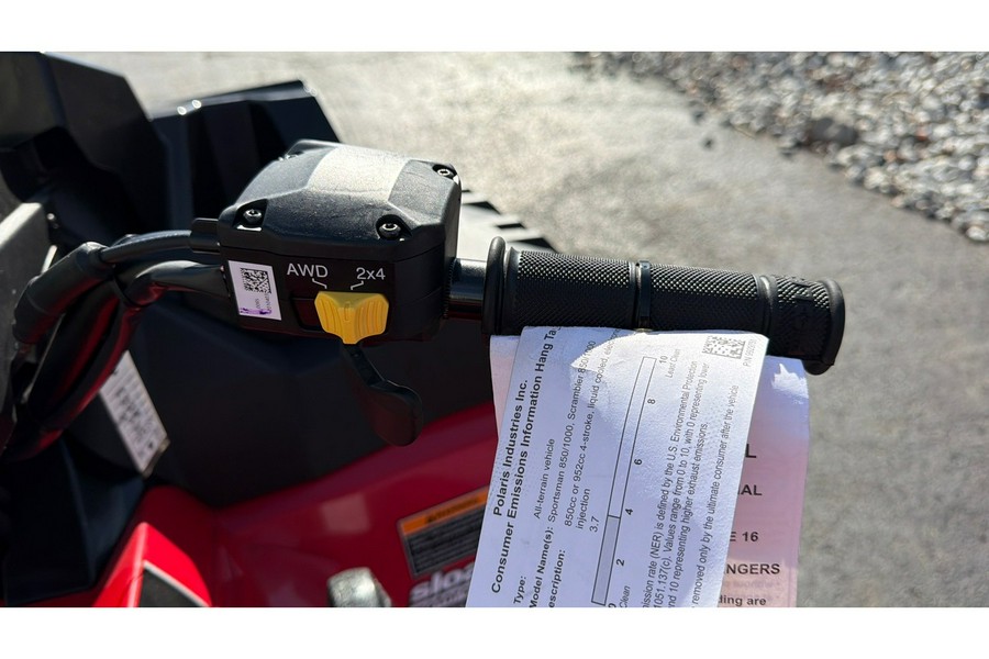 2026 Polaris SPORTSMAN 850 MUD EDITION FURY RED Mud Edition