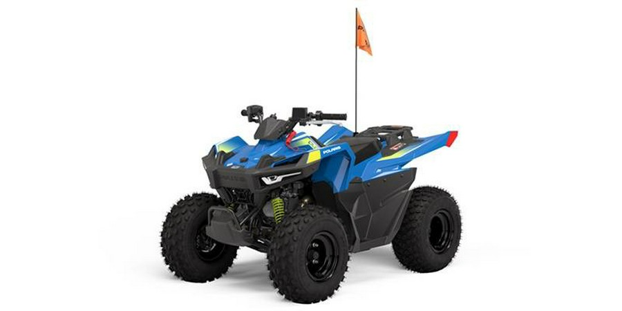 2025 Polaris OUTLAW 70 EFI - VELOCITY BLUE / LIFTED LIME