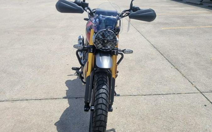 2025 Triumph Scrambler 400 X Carnival Red / Phantom Black