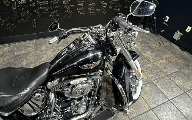 2011 Harley-Davidson® Softail® Deluxe BLACK W/PINSTRIPE