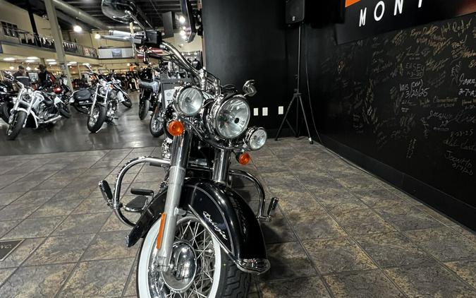 2011 Harley-Davidson® Softail® Deluxe BLACK W/PINSTRIPE