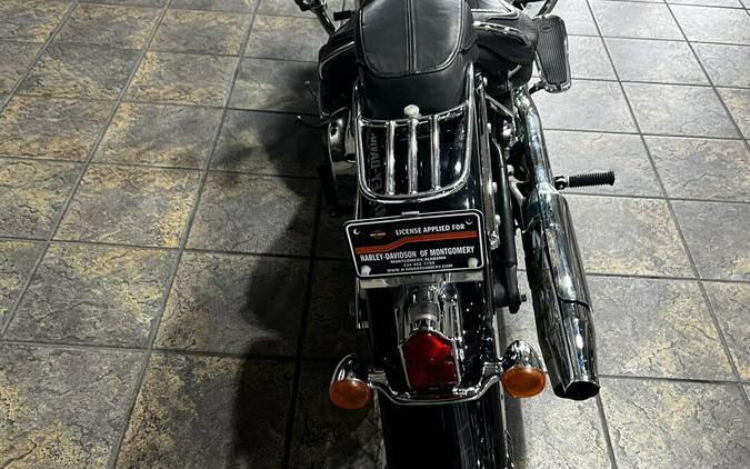 2011 Harley-Davidson® Softail® Deluxe BLACK W/PINSTRIPE
