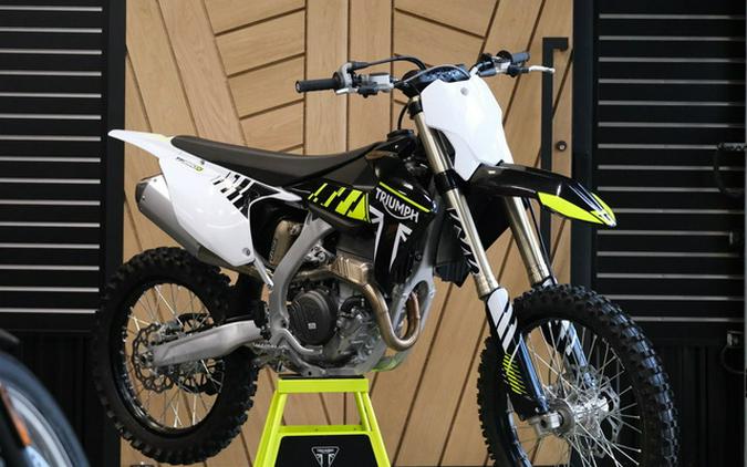 2024 Triumph TF 250-X Racing/Yellow/Black/White