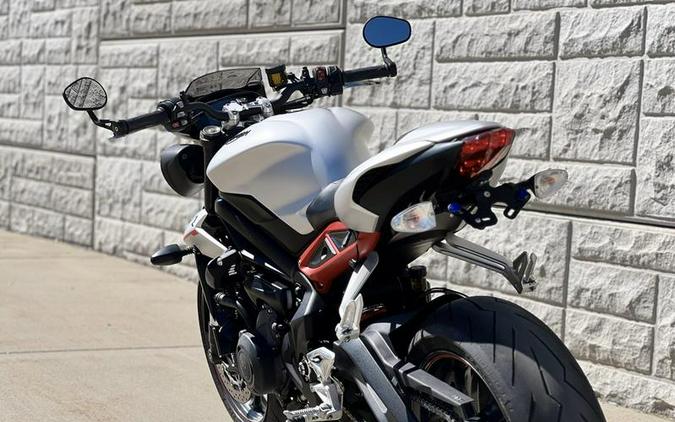 2018 Triumph Street Triple R Matte Aluminium Silver