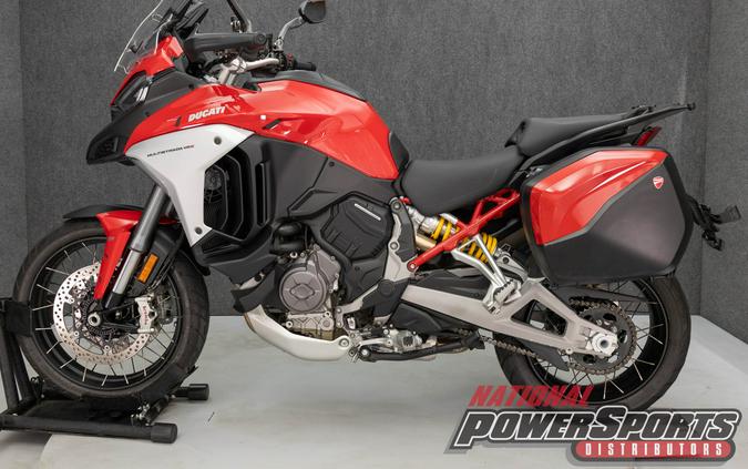 2022 DUCATI MULTISTRADA V4 S SPOKED WHEELS W/TRAVEL & RADAR