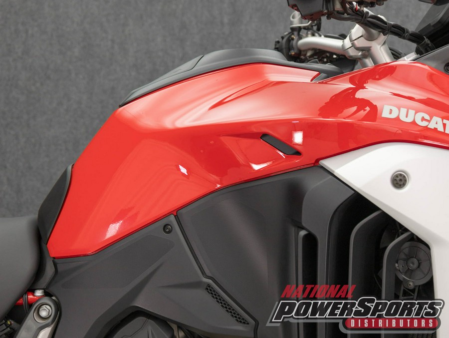 2022 DUCATI MULTISTRADA V4 S SPOKED WHEELS W/TRAVEL & RADAR