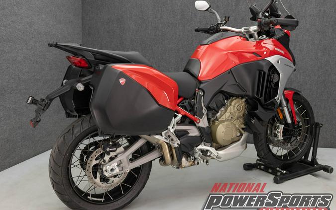 2022 DUCATI MULTISTRADA V4 S SPOKED WHEELS W/TRAVEL & RADAR