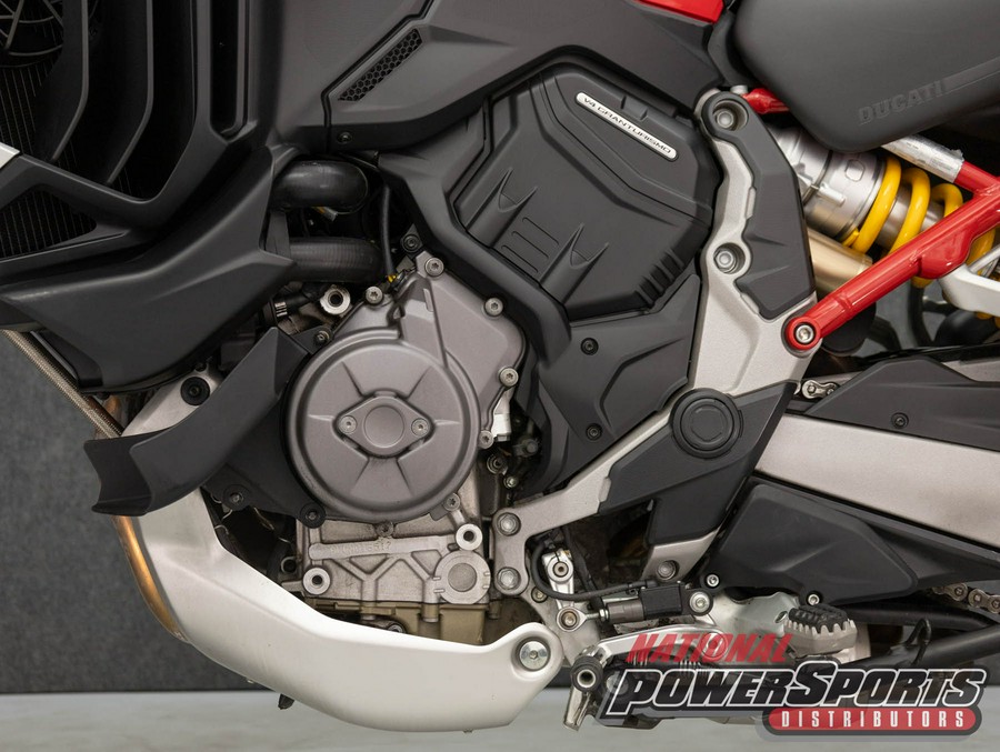 2022 DUCATI MULTISTRADA V4 S SPOKED WHEELS W/TRAVEL & RADAR