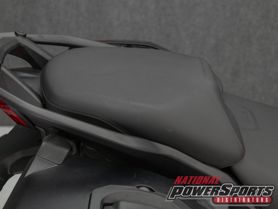 2022 DUCATI MULTISTRADA V4 S SPOKED WHEELS W/TRAVEL & RADAR