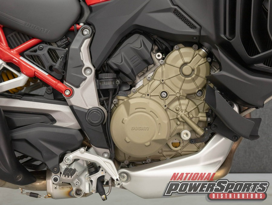 2022 DUCATI MULTISTRADA V4 S SPOKED WHEELS W/TRAVEL & RADAR