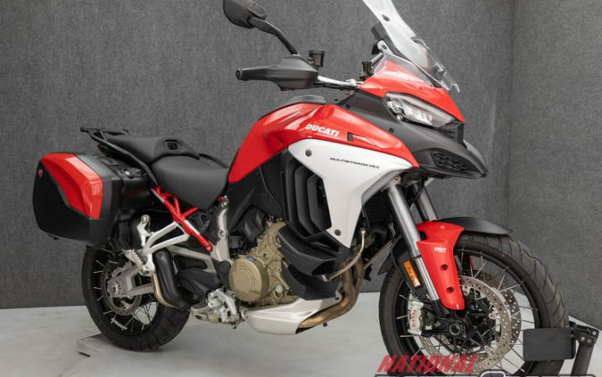 2022 DUCATI MULTISTRADA V4 S SPOKED WHEELS W/TRAVEL & RADAR