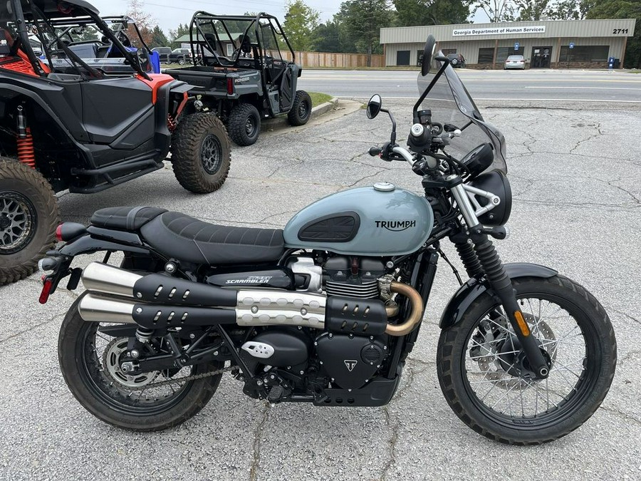 2022 Triumph Street Scrambler Urban Grey