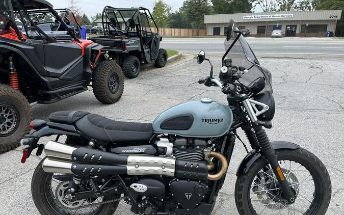 2022 Triumph Street Scrambler Urban Grey