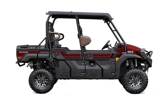 2026 Kawasaki Mule Pro-FXT 1000 Platinum Ranch Edition Metallic Deep Red - 110903
