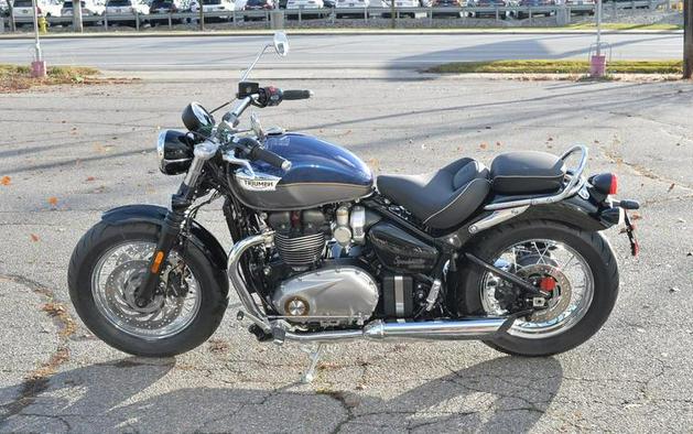 2024 Triumph Bonneville Speedmaster Pacific Blue/Silver Ice