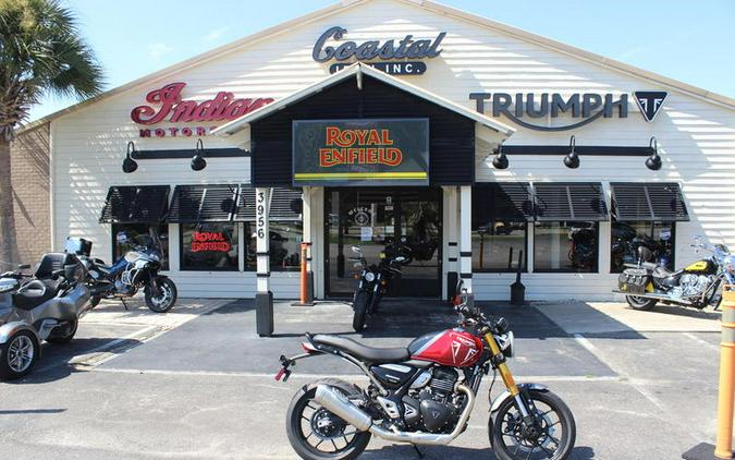 2024 Triumph Speed 400 Carnival Red / Phantom Black