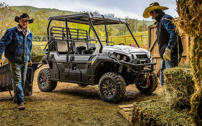 2026 Kawasaki MULE PRO-FXT 1000 LE Ranch Edition CA Metallic Phantom Silver - 110902