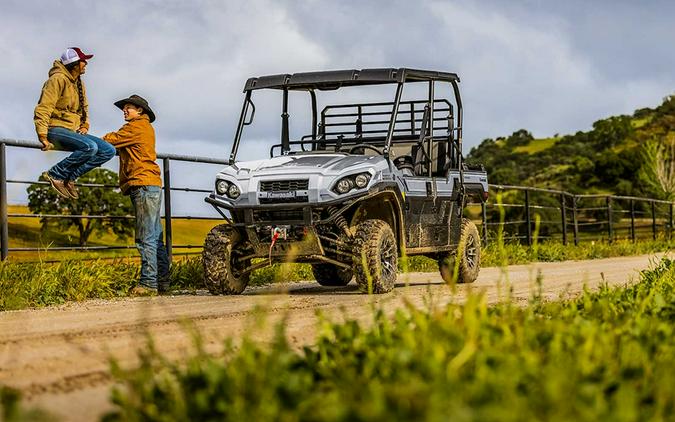 2026 Kawasaki MULE PRO-FXT 1000 LE Ranch Edition CA Metallic Phantom Silver - 110902
