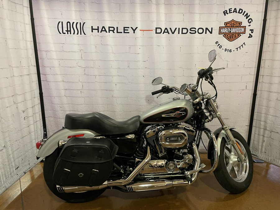 2015 Harley-Davidson 1200 Custom XL1200C Brilliant Silver/Vivid Black