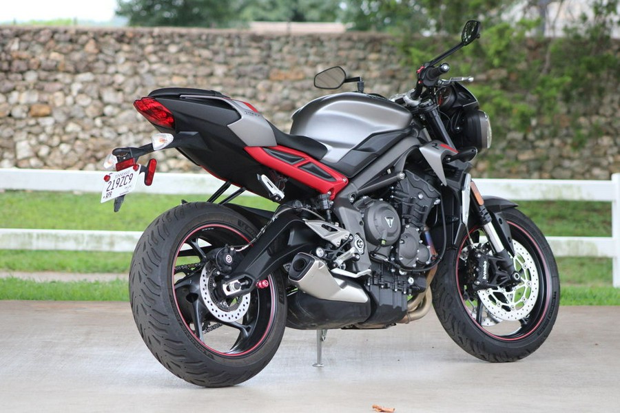 2021 Triumph Street Triple R Sapphire Black