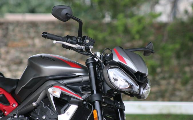 2021 Triumph Street Triple R Sapphire Black