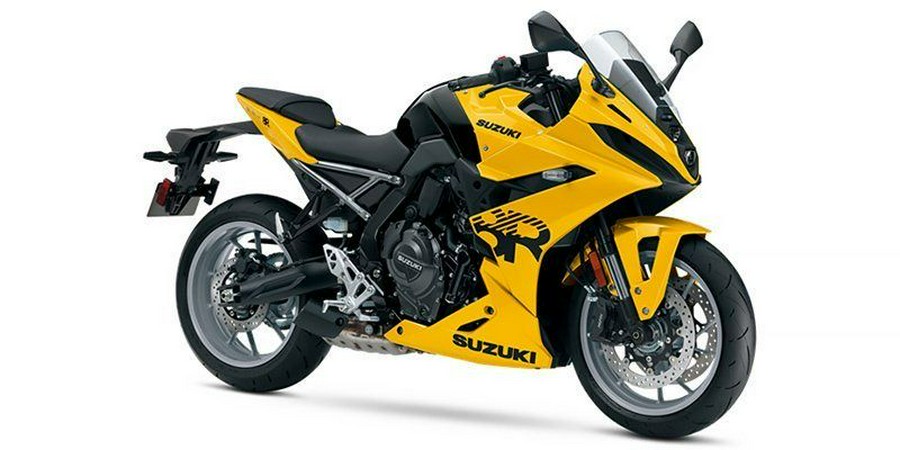 New 2024 SUZUKI GSXS 8R BLUE AND YELLOW AND SILVER