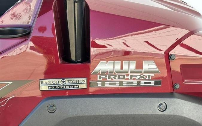 2026 Kawasaki Mule PRO-FXT™ 1000 Platinum Ranch Edition