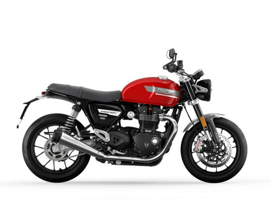 2022 Triumph Speed Twin Red Hopper