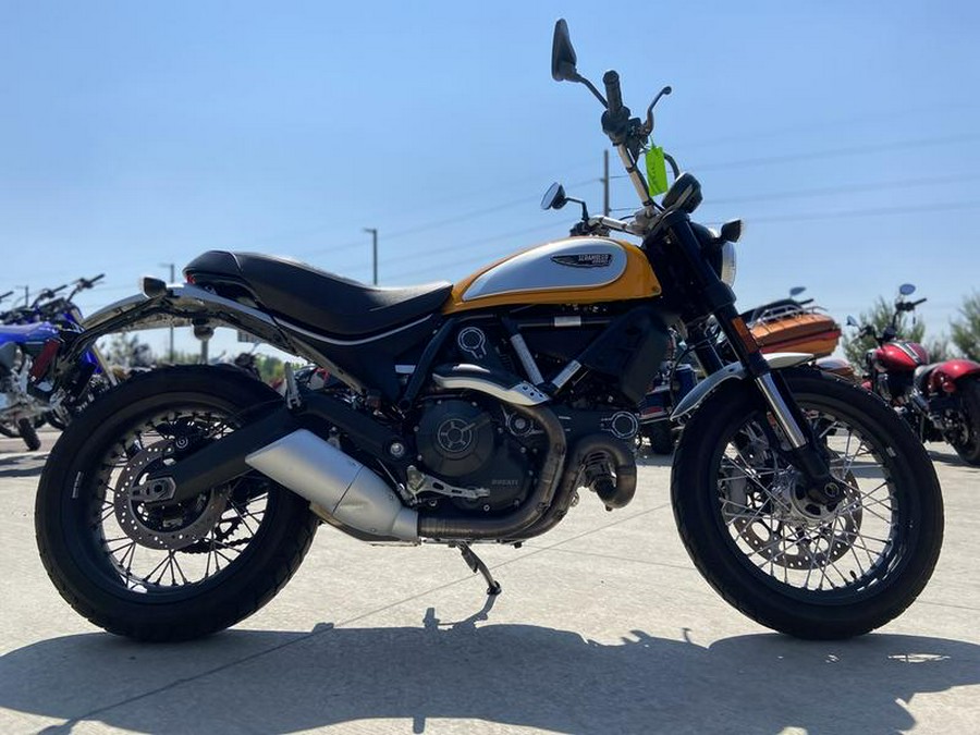 2017 Ducati Scrambler Classic Orange Sunshine