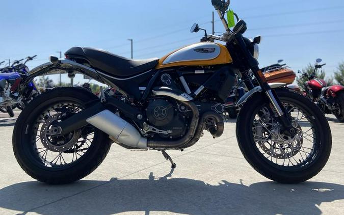 2017 Ducati Scrambler Classic Orange Sunshine