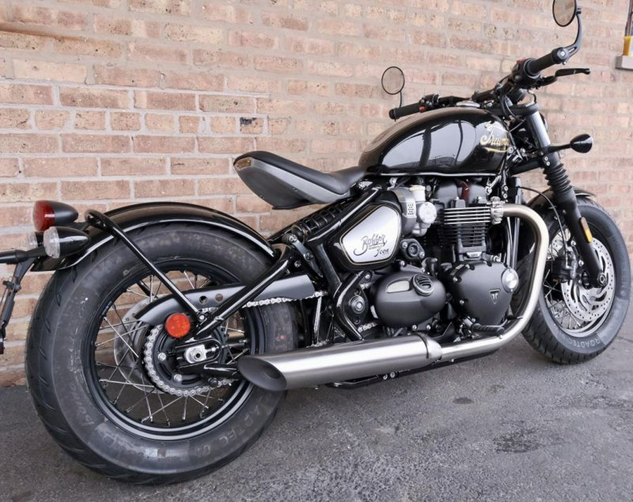 New 2025 Triumph Bonneville Bobber Icon Edition