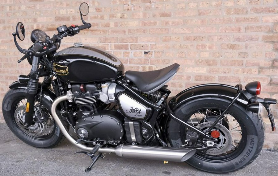 New 2025 Triumph Bonneville Bobber Icon Edition