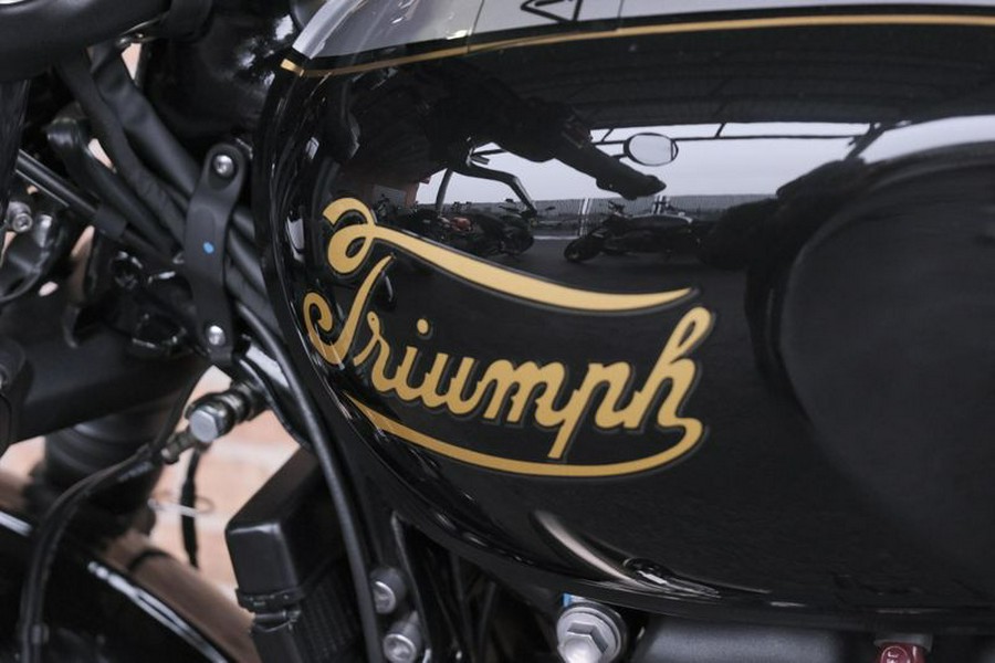 New 2025 Triumph Bonneville Bobber Icon Edition