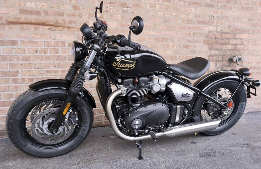 New 2025 Triumph Bonneville Bobber Icon Edition