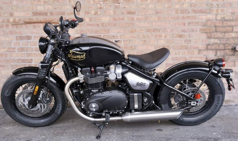 New 2025 Triumph Bonneville Bobber Icon Edition