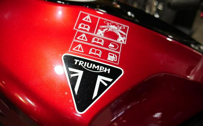2025 Triumph Daytona 660 Carnival Red/Sapphire Black