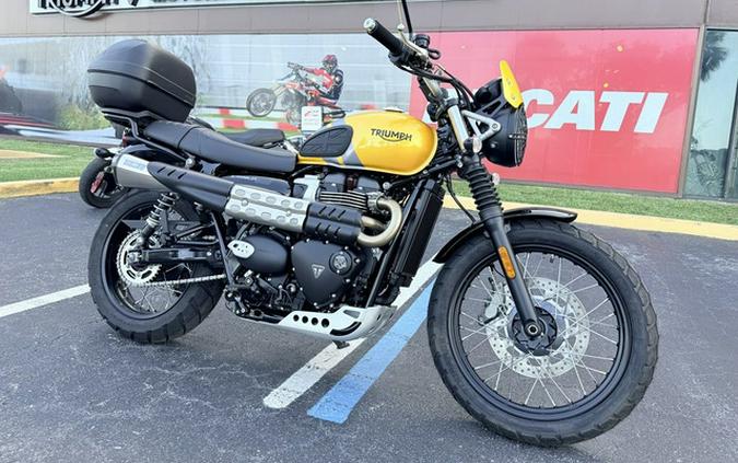 2024 Triumph Scrambler 900 Cosmic YellowGraphite