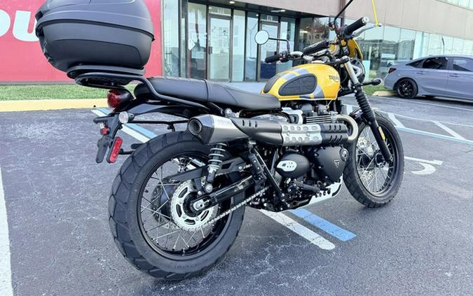 2024 Triumph Scrambler 900 Cosmic YellowGraphite