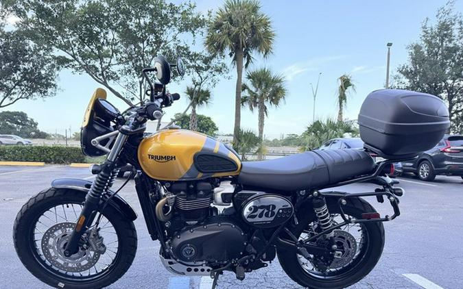 2024 Triumph Scrambler 900 Cosmic YellowGraphite