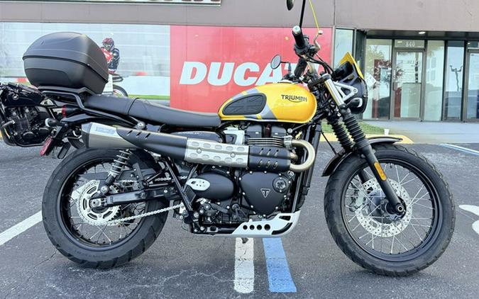 2024 Triumph Scrambler 900 Cosmic YellowGraphite