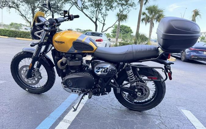 2024 Triumph Scrambler 900 Cosmic YellowGraphite