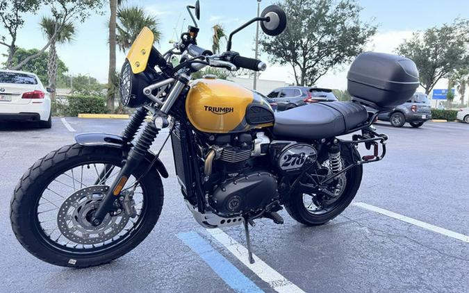 2024 Triumph Scrambler 900 Cosmic YellowGraphite