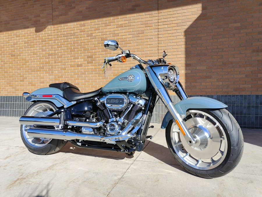 2024 Harley-Davidson Fat Boy 114 Sharkskin Blue