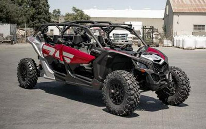 2024 Can-Am® Maverick X3 MAX DS Turbo Fiery Red & Hyper Silver