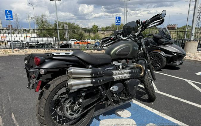 2016 Street Scrambler 900 Khaki Green