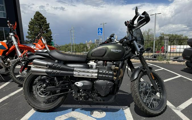 2016 Street Scrambler 900 Khaki Green