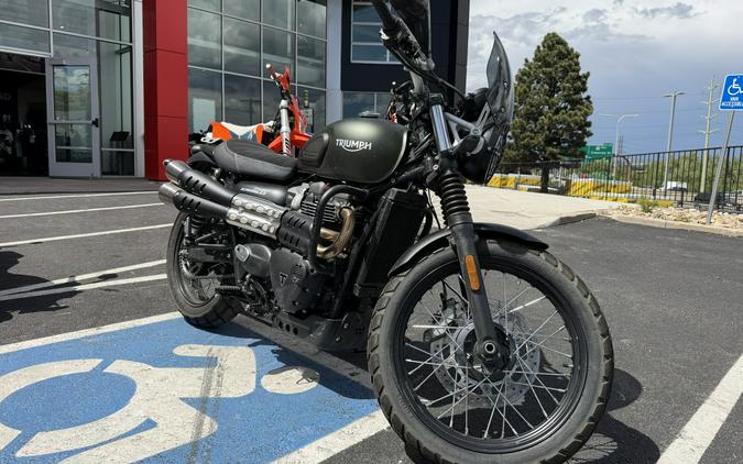 2016 Street Scrambler 900 Khaki Green