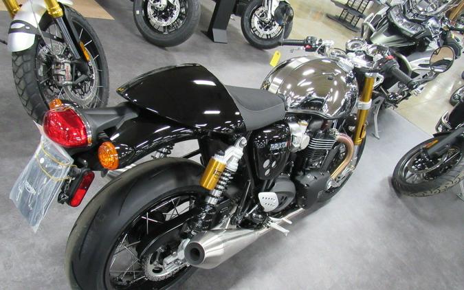 2023 Triumph Thruxton RS Chrome Edition Jet Black