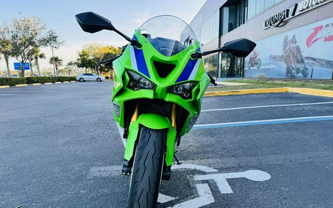 2024 Kawasaki Ninja ZX-6R 40th Anniversary Edition ABS