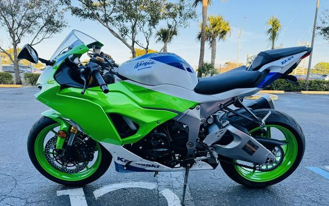 2024 Kawasaki Ninja ZX-6R 40th Anniversary Edition ABS